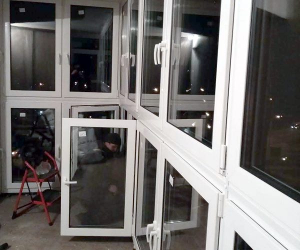 ремонт алюминиевой рамы балкон